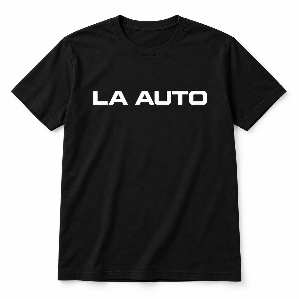 LA AUTO Unisex T-Shirt – Black, Medium